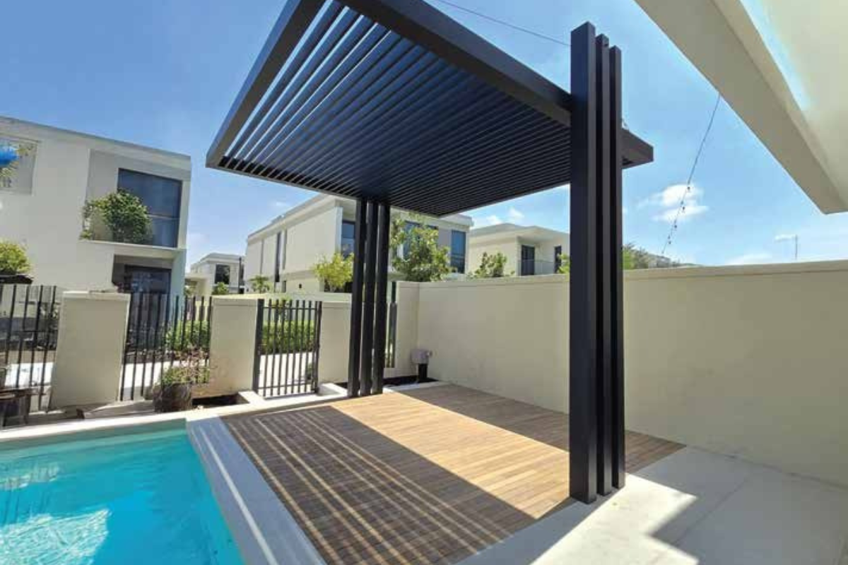 Aluminum Pergola UAE Customization